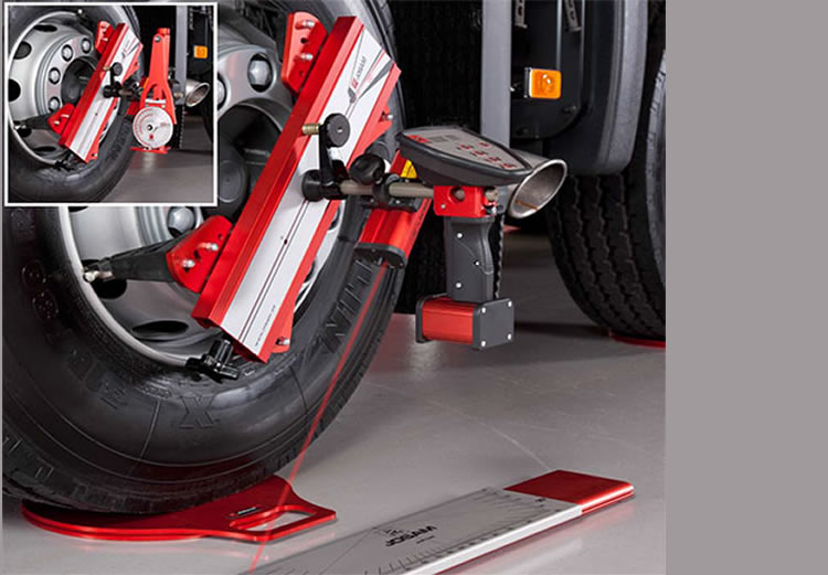 truck laser wheel alignment service edinburgh fife falkirk bathgate